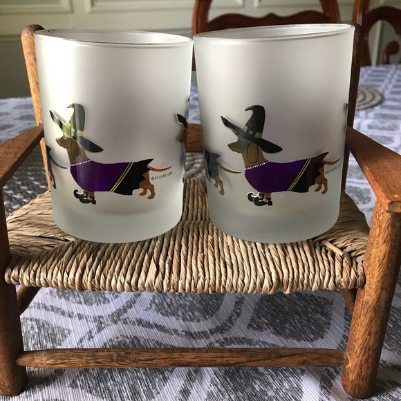 Other - Dachshund Halloween  Frosted Cups